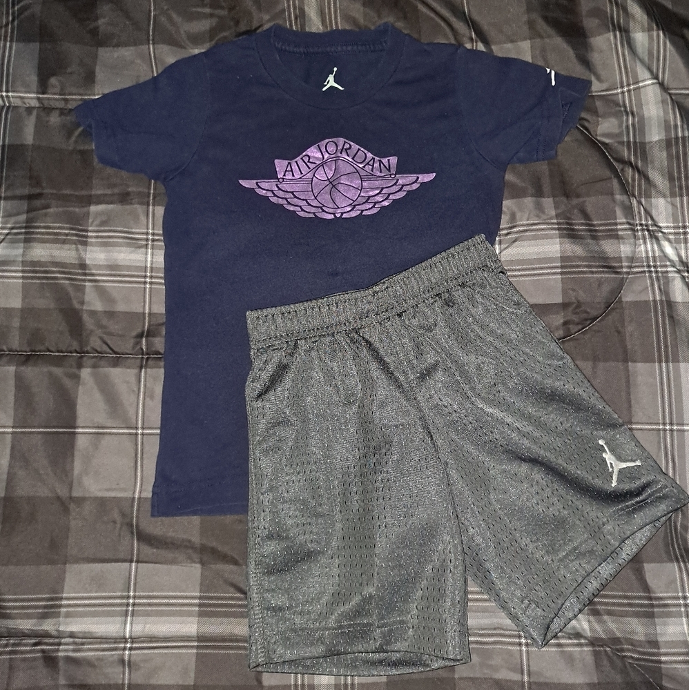Boys Jordan Shorts Set